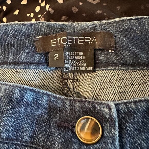 ETCETERA NWT Skinny Jean Size 2 - Picture 4 of 4